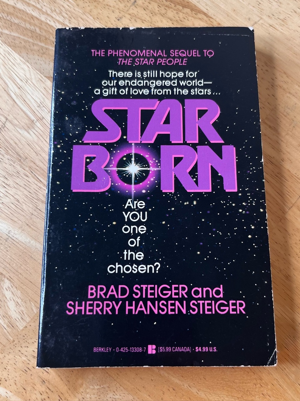 Star Born Paperback Book Brad & Sherry Hansen Steiger